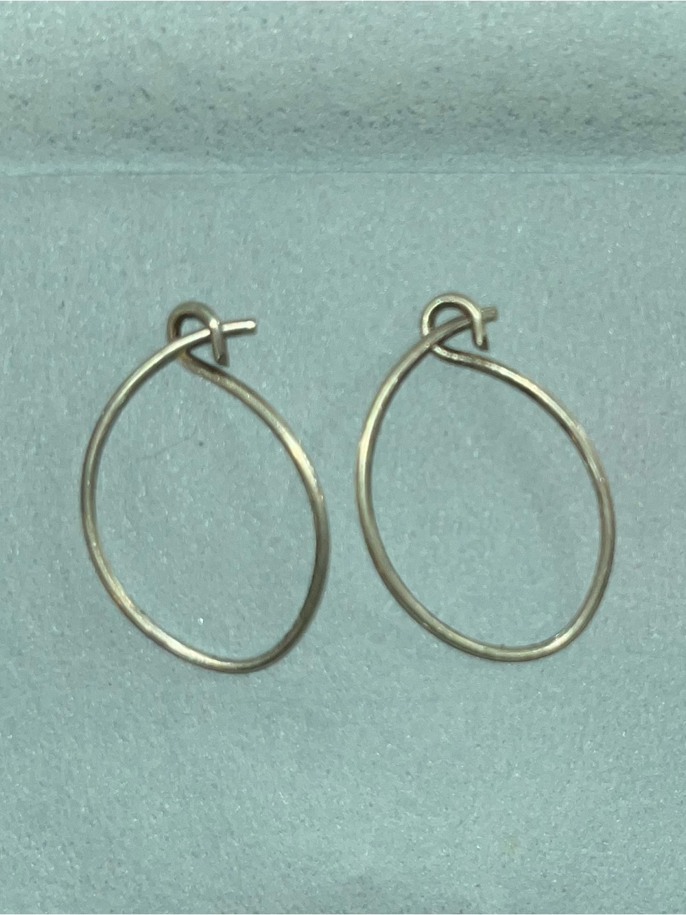 Sterling Silver Classic Loop Hoop Earrings - Minimalist Elegant Everyday Style